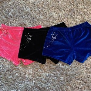 Gymnastics shorts bundle child large
